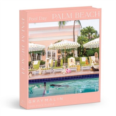 GRAY MALIN PALM BEACH POOLSIDE PUZZLE by GALISON Non-book item Self Help