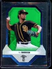 2021 Topps Ben Baller Edition Yu Darvish Diamond Die Cuts Green #/99