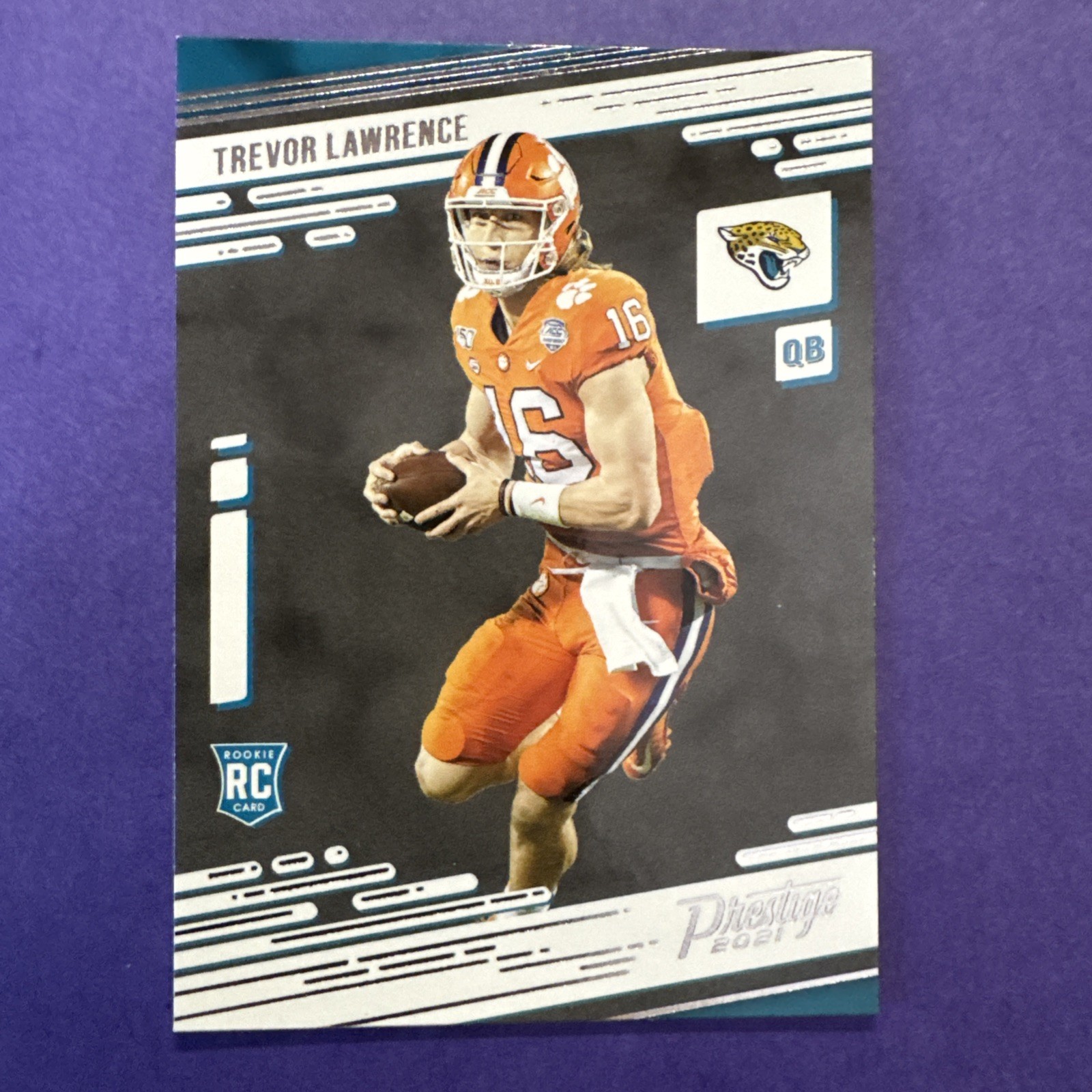 Trevor Lawrence 2021 prestige RC #201 Jacksonville Jaguars Clemson Tigers
