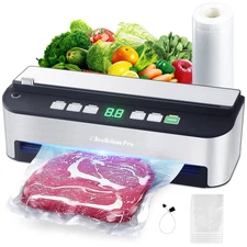 Vacuum Sealer Machine, Aeitto® 85KPA Fully Automatic 8-IN-1 Food Sealer