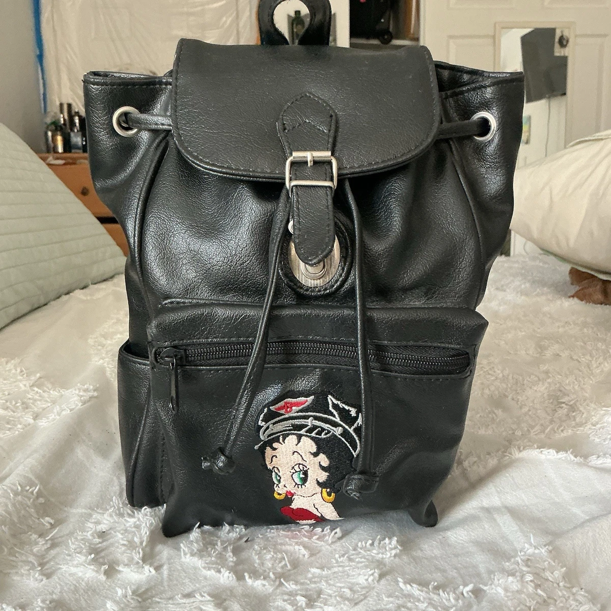 ベティ・ブープ レザー リュック AMERICAN TOONS USA Y2K Y2K 90s Betty Boop Mini Bag BackPack Valentines Leather | eBay