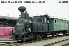 Tschechien  CD 313.432   Ostrava  19.6.07        (Color-Negativ)