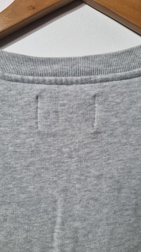 CALVIN KLEIN Womens Monogram Sweatshirt Grey Pullover - Size Small 100% Cotton - 第 15/16 張圖片