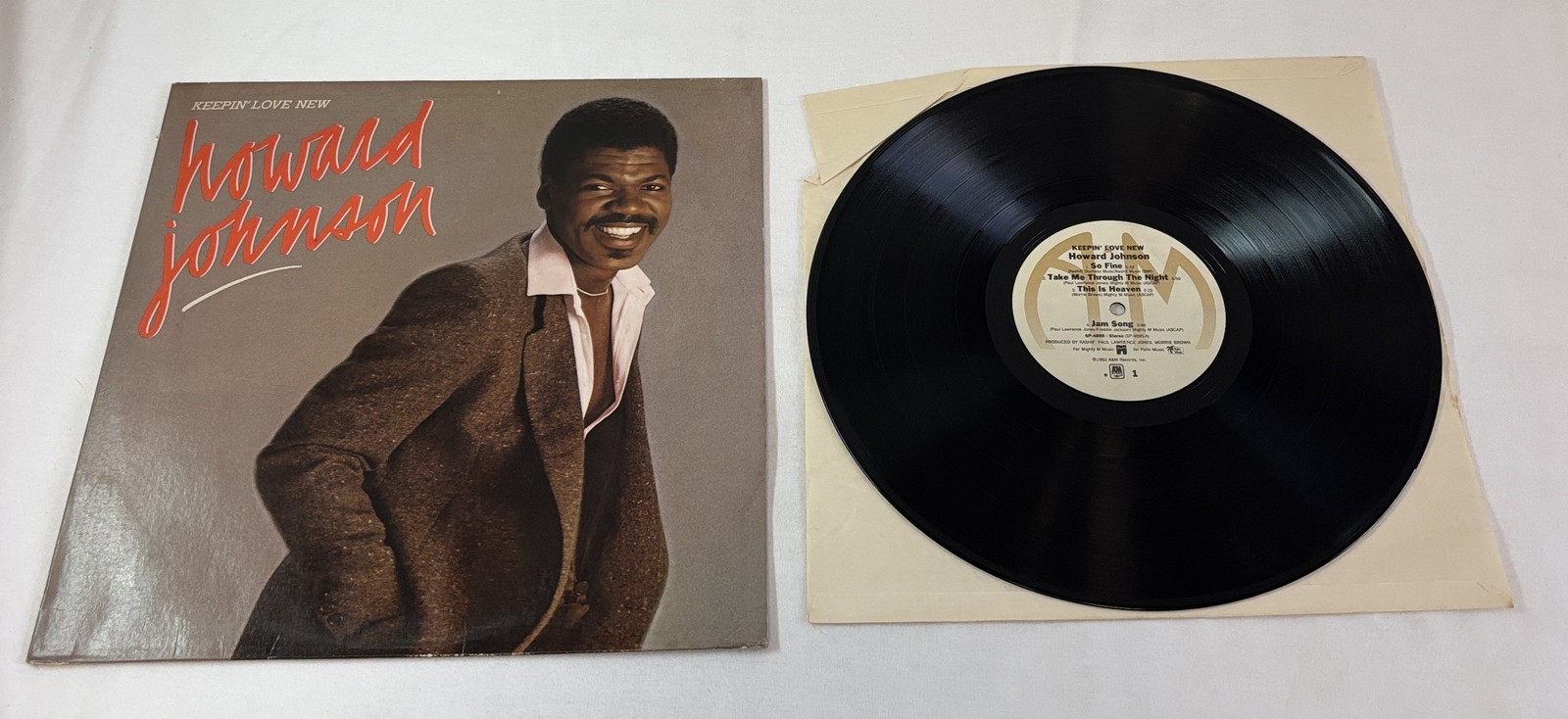 LP ~ HOWARD JOHNSON Keepin' Love New