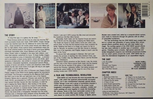 Star Wars Laserdisc LD Movie Stereo Extended Play Fox Video Original VG free shp - Picture 5 of 6