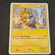 Raikou prime HGSS Promos HGSS19 Promo--Pokemon card Ultra rare