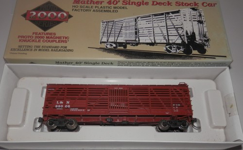 Proto 2000 escala HO 40' L&N 88008 Mathers coche de una sola cubierta #88008 | Zustand: Used