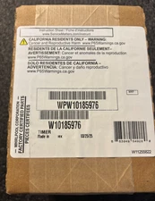 Whirlpool Dryer WPW10185976 W10185976 Timer
