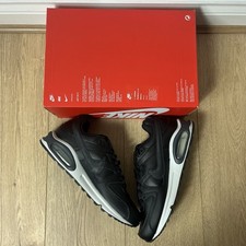 Nike Air Max Command Leather Mens Shoes Trainers UK Size 8.5 Black 749760 001