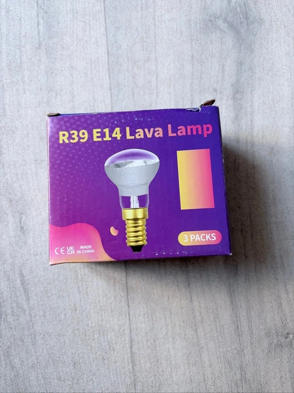 3 Pack R39 E14 Lava Lamp Blubs