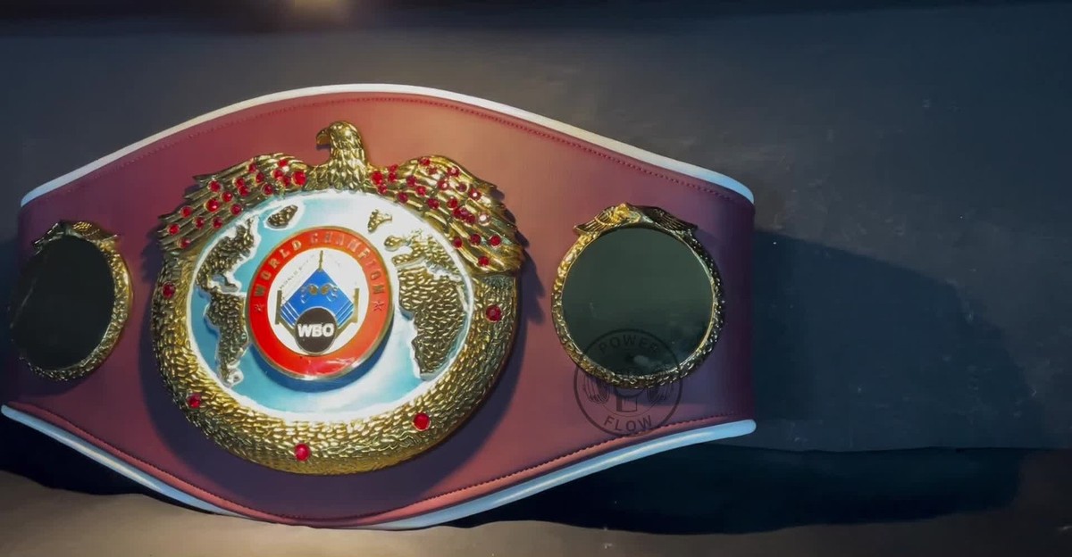 WBO World Boxing Organization Championship Boxing Belt Custom Made