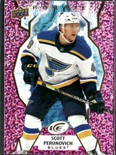 2021-22 Upper Deck Ice #118 Scott Perunovich Lavender RC