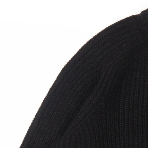 Maglione Pullover Uomo Threadbare Nero Maglia Grossa M - Foto 12 di 12
