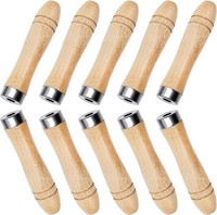 Feilenheft Holzgriff 10 StüCk, Metallhalsband, Griffe FüR Feilen, Raspeln,