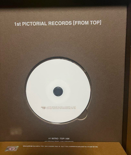 BIGBANG T.O.P "FROM TOP" 1st PICTORIAL RECORDSFirst Photobook& DVD used good - Picture 2 of 5