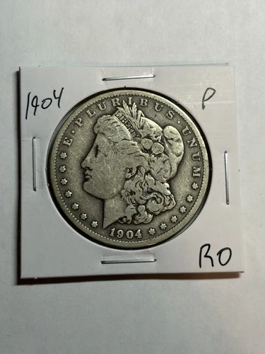 1904 P Morgan Silver Dollar VG Better Date