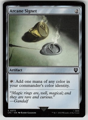 Arcane Signet Normal C The Lord of the Rings 273 NM