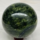Natural Southern Jade Sphere Green Serpentine Crystal Ball Healing 1820g 4LB — photo 4