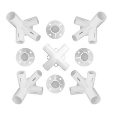 9x Spare Parts Feet Corner Center Connector Accessories for Gazebo Awning Tent