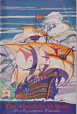 The Fountain of Youth Indian Village Burial Ground St Augustine FL 1947 Booklet