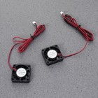  4pcs 4010 DC 12V Bürstenloser Kühler Lüfter 2 Draht für RepRap Prusa i3 DIY 3D