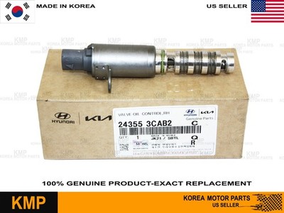 GENUINE !! RIGHT-OIL CONTROL VALVE INTAKE FOR 11-20 HYUNDAI KIA V6 24355-3CAB2