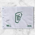 Scottie Scheffler Signed Autographed 2026 Waste Management 16 Flag PGA PSA/DNA