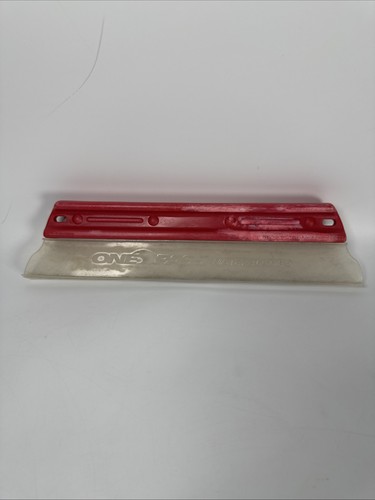 One Pass 11" Water Blade Car Wash Red SQUEEGEE Tool