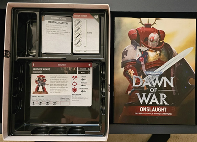 Warhammer Onslaught Dawn Of War 40k Board Game New (no miniatures