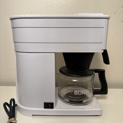 BUNN Home Brew Coffee Maker GR10-W Velocity Drip Brew 10-Cup Brewer White |  eBay