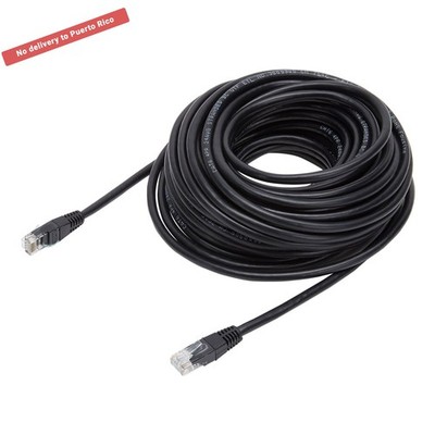  50' CAT6 Networking Cable, Black Fast delivery