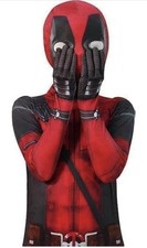 Kids Deadpool Halloween Costume Boys Superhero Jumpsuit Bodysuit Size Large Gift