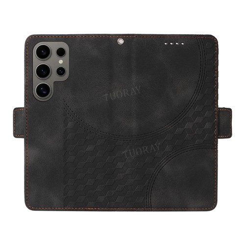 Leder Hülle für Samsung S25 S24 S23 Ultra S22 Plus S21 Handy Wallet Schutz Case - Picture 33 of 85