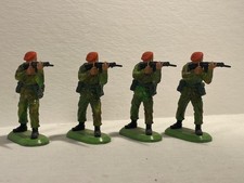 1978 Vintage Britains Ltd Super Deetail Red Beret Paratroopers Great Condition