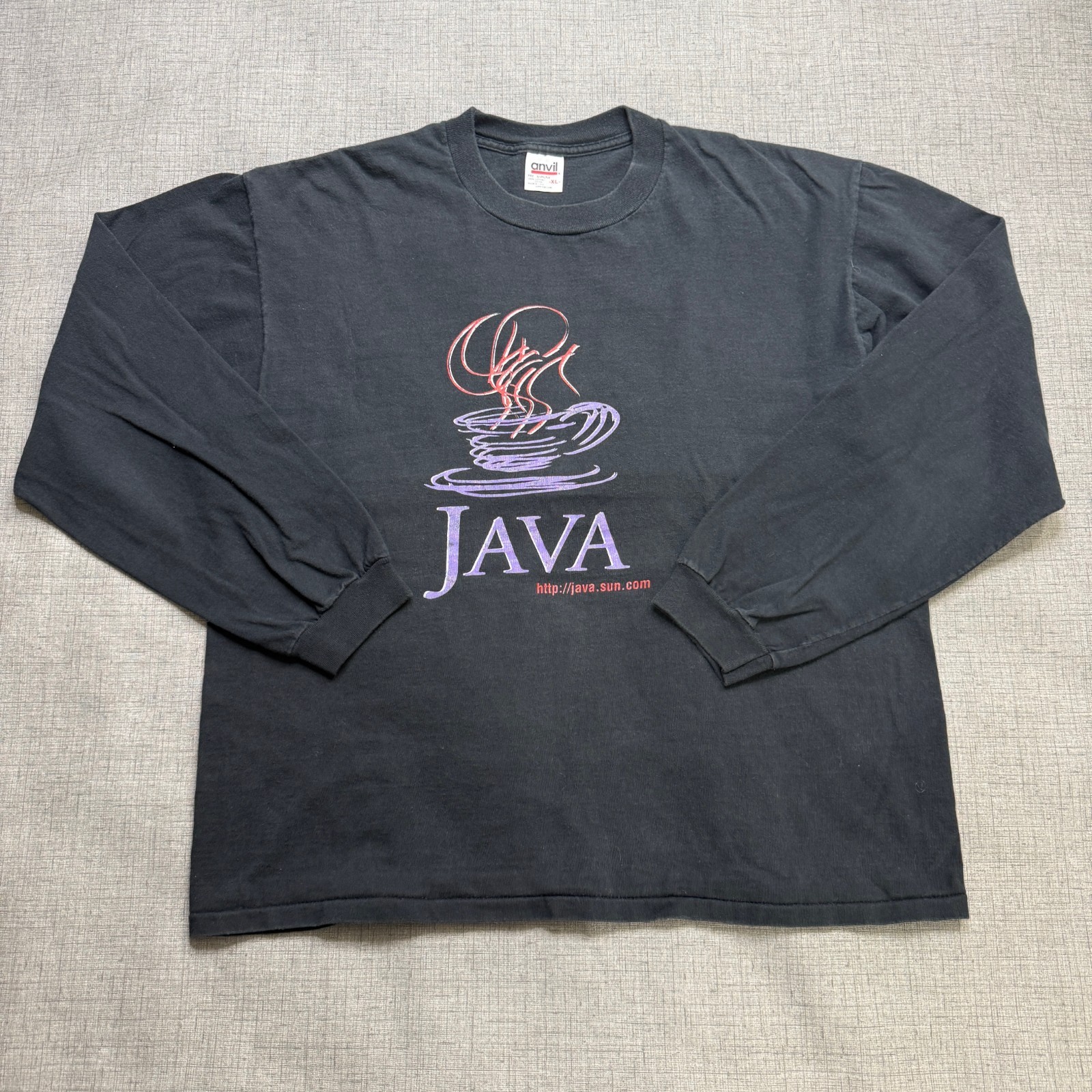 Vintage 90s Java Sun Microsystems Tech Promo Shir… - image 1