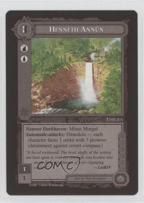 1997 Middle-earth CCG - The Lidless Eye Henneth Annun