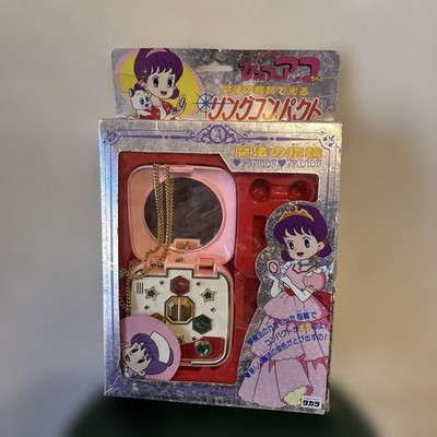 The Secret of Akko-chan Tekumakumayakon Compact TAKARA Japan w/BOX Vintage