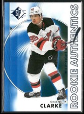 2024-25 SP Graeme Clarke Blue RC #108 New Jersey Devils