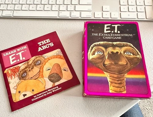 Vintage 1982 E.T. The Extra-Terrestrial Parker Brothers Card Game Complete