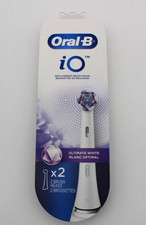 Oral-B iO Ultimate White Replacement Brush Heads 2ct - NEW