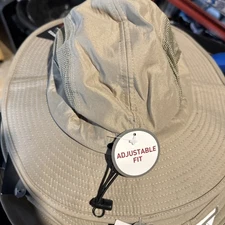 Swiss Tech Mens Hat Performance Gear Paddler With Neck Drape Size S - M Tan