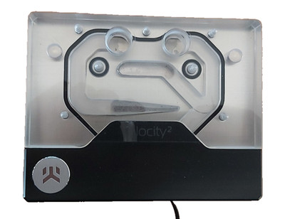EK-Quantum Velocity² D-RGB - AM4 Nickel + Plexi