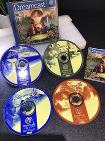Shenmue - Sega Dreamcast Game - Discs 1 , 2 , 3, 4 And User Manual. . Read 🤩