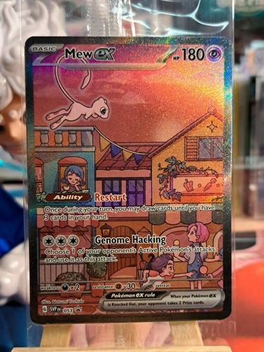 Pokémon TCG Mew ex 053 Scarlet & Violet Black Star Promo Factory Sealed