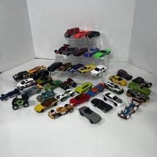 Hot Wheels Matchbox Maisto LOT Of 40 Diecast Cars Trucks Hot Rods Mainlines More