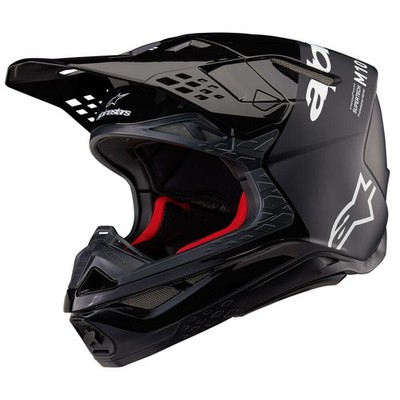 Alpinestars Supertech S-M10 Flood Motorradhelme Sm Schwarz