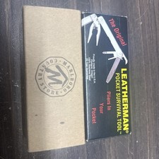 Marlboro 1992 Vintage Leatherman Pocket Survival Tool NEW IN BOX NEVER USED