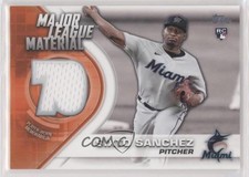 2021 Topps Major League Materials Series 2 Sixto Sanchez #MLM-SS v1x