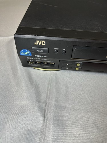 Jvc Hr-S4600U Super Vhs S-Vhs Svhs Et Vcr 4 Head Hi-Fi Deck No Remote - Tested