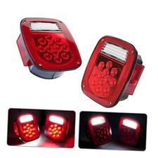 Led Replacement Tail Lights Taillights For 1979-2006 Jeep Wrangler Tj Yj Cj-5 Led Replacement Tail Lights Taillights For 1979-2006 Jeep Wrangler Tj Yj Cj-5